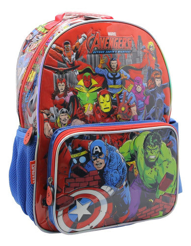 Mochila De Espalda Avengers Vengadores Sp038 Original 16''