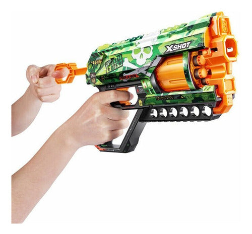 Pistola X-shot Skins Griefer Con Dardos Original Zuru 7326