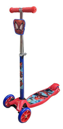 Monopatin Spiderman 3 Ruedas Reforzado 12019