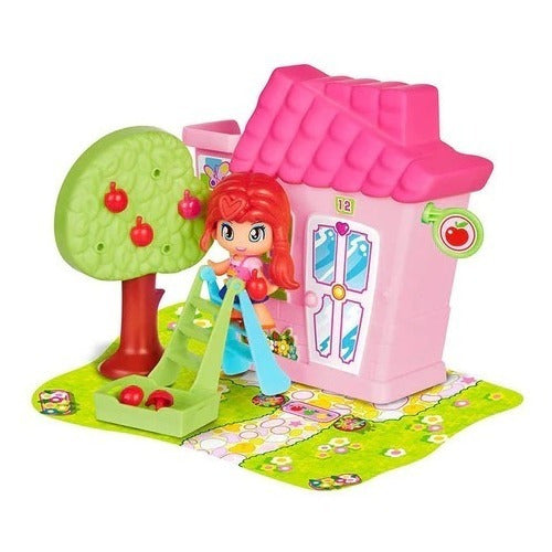 Pinypon Pequeña Casa Con Figura Y Accesorios Orig 15606