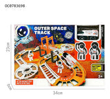 Super Pista Nave Espacial Con Astronautas 53765