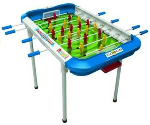 Metegol Rondi Football Game Con 2 Pelotas Y Contador De Goles - Patas Desmontables - Blanco/azul