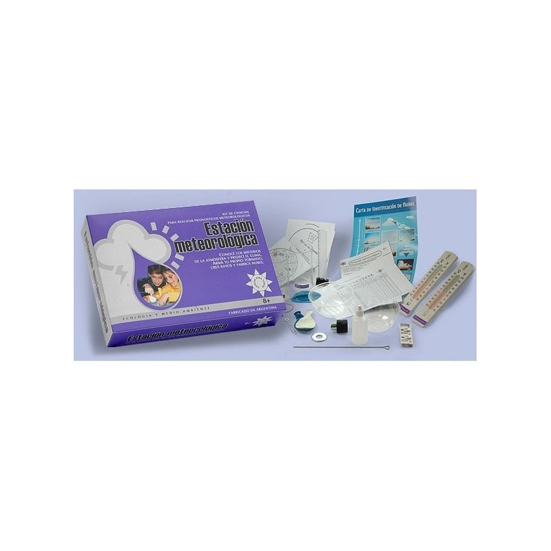 Estacion Meteorologica Juego De Mesa Niños Kit De Ciencias