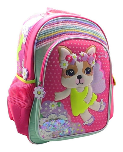 Mochila De Espalda Simones Si097 Original 18''