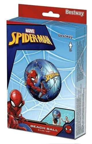 Pelota De Playa Spiderman Inflable 51cm Bestway 98002