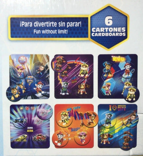 Paw Patrol Bingo De Formas Juego De Mesa Int 1618 Original