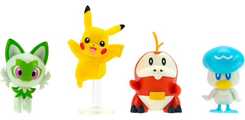 Pokemon Figura Multi Pack 4 Figuras Original Pkw3402
