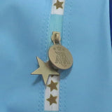 Mochila Con Carro Afa 18 Pulgadas Legitima Cresko Af121 Color Azul Diseño De La Tela Liso