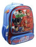 Mochila Escolar Dc Liga De La Justicia Para Niños Color Azul Diseño De La Tela Liso