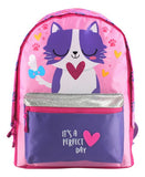 Mochila De Espalda Gatito 17'' Wabro 11055