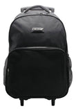 Mochila Con Carro Negro Liso 20'' Ck662 Original Cresko