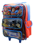 Mochila Con Carro Liga De La Justicia Lj392 Original 18''