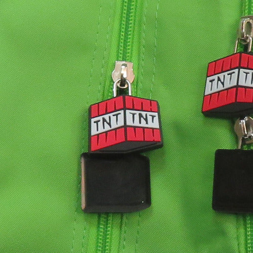 Mochila De Espalda Minecraft Mi111 Original 18''