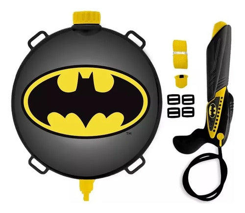 Pistola De Agua Batman C/mochila Lanzador De Agua 8596
