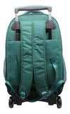 Mochila Con Carro Verde Liso 20'' Ck766 Original Cresko