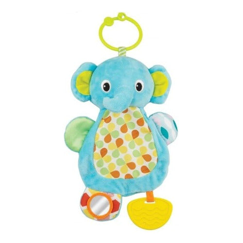 Peluche Elefante Con Texturas Colgante Winfun 0265