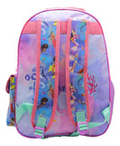 Mochila De Espalda Sirenita Ep056 Disney Original 16''