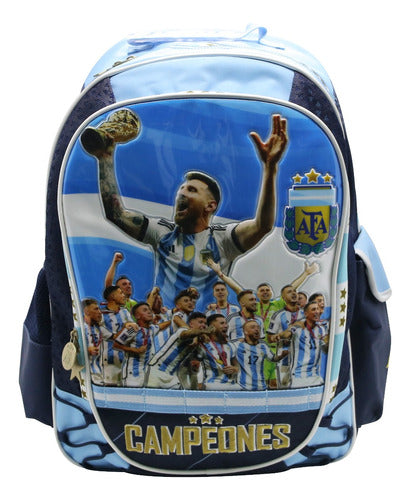Mochila De Espalda Afa Messi Af020 Original 18''