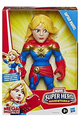 Muñeco Capitana Marvel Super Hero Playskool E4132 Hasbro