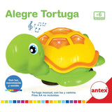 Tortuga Musical Con Luz Y Movimiento Original Antex