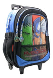 Mochila Con Carro Avengers Vengadores Sp584 Original 16''