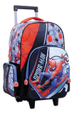 Mochila Con Carro Spiderman Con Lic. Original 18'' 11725