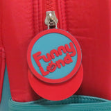 Mochila Espalda Mapache Para Jardín 11'' Fl211 Funny Land