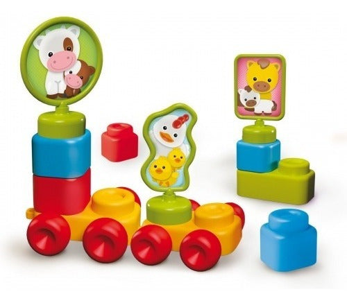 Rasti Piago Bloques Blandos Animales Granja 11 Piezas 1306