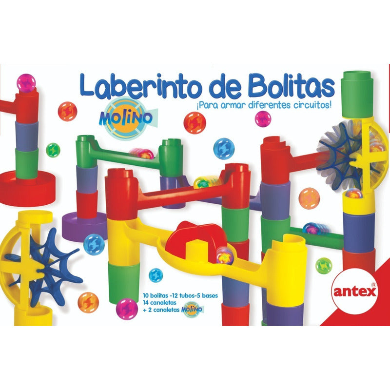 Laberinto De Bolitas Molino Juego De Mesa Original De Antex