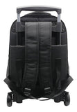 Mochila Con Carro Negro Liso 16'' Ck660 Original Cresko