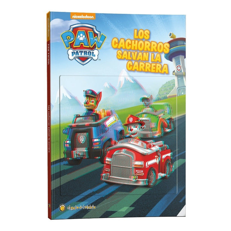 Paw Patrol Cachorros Salvan La Carrera Libro Para Niños 2218