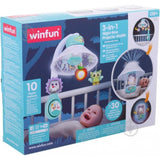 Movil Cunero Musical Proyector 3 En 1 Original Winfun 720005