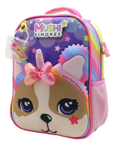 Mochila De Espalda Simones Jardin Si809 Original 12''