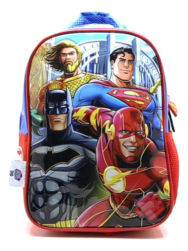 Mochila De Espalda Liga De La Justicia Lj127 Original 12''