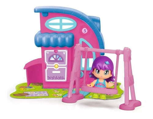 Pinypon Pequeña Casa Con Figura Y Accesorios Orig 15606