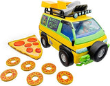 Camioneta Lanzador  Pizza Control  Tortugas Ninja Mutantes Color Amarillo