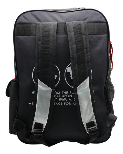 Mochila De Espalda Nasa Espacial Na048 Original 18''