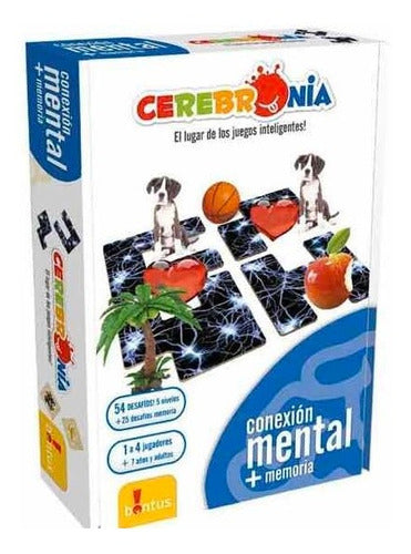 Juego Conexion Mental + Memoria Cerebromania  Desde 7 Años
