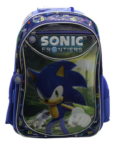 Mochila De Espalda Sonic So127 Original 18''