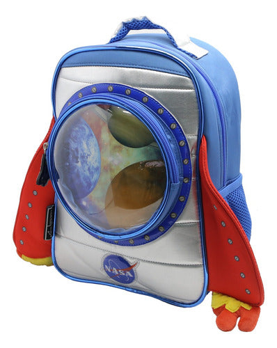 Mochila De Espalda Nasa Jardin Espacial Na036 Original 12''