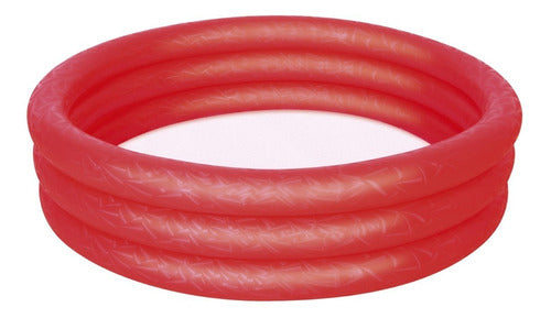 Pileta Inflable Redonda Tres Anillos 122 X25cm Bestway 51025