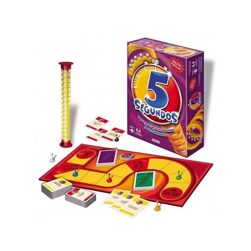 5 Segundos Edicion Popular Juego De Mesa Original De Toyco