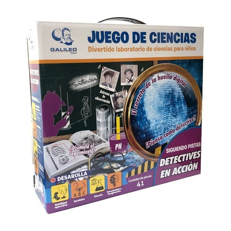 Juego De Ciencias Detectives En Accion Galileo