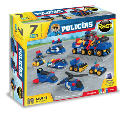 Rasti Policias Multi Modelos 7 En 1 Dimare 1125