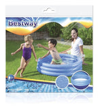Pileta Inflable Redonda Tres Anillos 102 X25cm 51024 Bestway