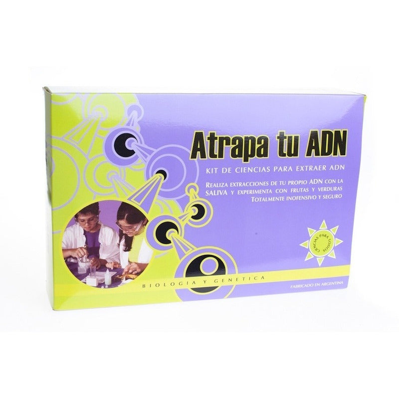 Atrapa Tu Adn Juego Kit De Ciencias Niños Para Extraer Adn