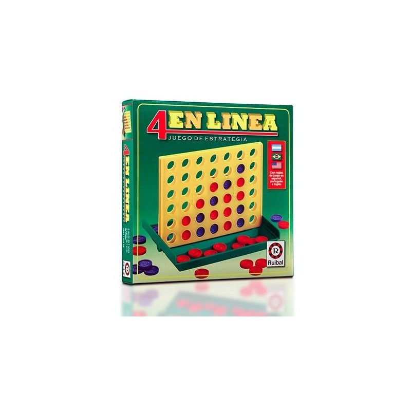 4 En Linea Juego De Estrategia Original De Ruibal