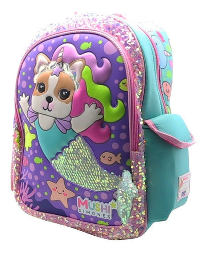 Mochila De Espalda Simones Si096 Original 18''
