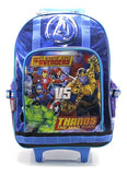 Mochila Con Carro Avengers Vengadores Sp143 Original 18''