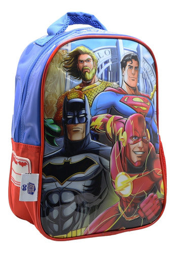 Mochila De Espalda Liga De La Justicia Lj127 Original 12''